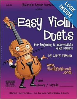 Easy Violin Duets by Larry Newman