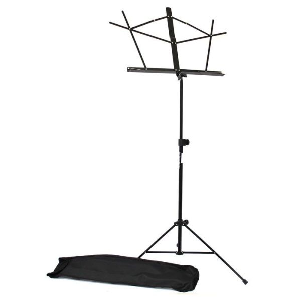Yamaha MS1000 Folding Music Stand w/ Carrying Bag - Black