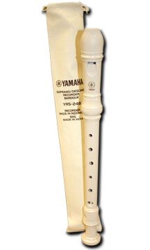 Yamaha YRS-24B Soprano Recorder with carrying bag